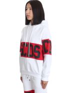 Sweatshirt In White Cotton GCDS Sweatshirt In White Cotton - White