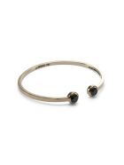 Lo Spazio Black Diamond Bangle Lo Spazio Jewelry Lo Spazio Black Diamond Bangle - Black