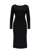 Dolce & Gabbana Crepe Midi Dress Dolce & Gabbana Crepe Midi Dress - Black