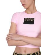 Versace Jeans Couture Crew Neck T-shirt Versace Jeans Couture Crew Neck T-shirt - PINK