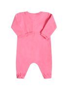 Moschino Fuchsia Babygrow For Babygirl With Teddy Bear Moschino Fuchsia Babygrow For Babygirl With Teddy Bear - Fuchsia