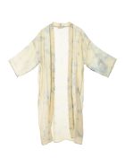 Mes Demoiselles Chorus Kimono Dress Mes Demoiselles Chorus Kimono Dress - BLUE COMBO (Beige)