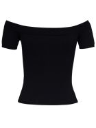 Alexander McQueen Off Shoulder Top Alexander McQueen Off Shoulder Top - Black