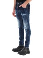 Dark 1 Wash Skater Jeans Dsquared2 Dark 1 Wash Skater Jeans - Blu