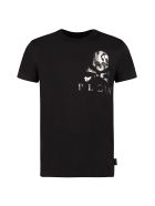 Philipp Plein Patch Detail Cotton T-shirt Philipp Plein Patch Detail Cotton T-shirt - black