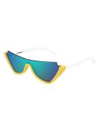 Courrèges CL1910 Sunglasses Courrèges CL1910 Sunglasses - Yellow White Green