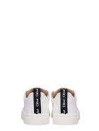 Chloé Lauren Sneakers In White Leather Chloé Lauren Sneakers In White Leather - Bianco