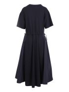 Moncler Cotton Dress Moncler Cotton Dress - Black