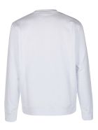 White Cotton Sweatshirt MSGM White Cotton Sweatshirt - White