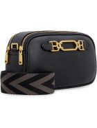 Bally Venni Leather Shoulder Bag Bally Venni Leather Shoulder Bag - black
