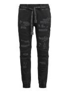 Philipp Plein Denim Jogging Pants Philipp Plein Denim Jogging Pants - black