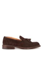 Tricker's Elton Tassel Loafer Castorino Suede Tricker's Elton Tassel Loafer Castorino Suede - Coffee