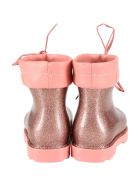 Melissa Pink Boots For Girl With Logo Melissa Pink Boots For Girl With Logo - Pink