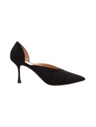 Francesco Russo Leather Pumps Francesco Russo Leather Pumps - Black