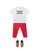 Burberry White T-shirt Burberry White T-shirt - Bianco