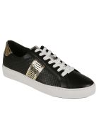 Michael Kors Irving Stripe Lace-up Sneakers Michael Kors Irving Stripe Lace-up Sneakers - Black