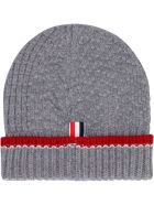 Thom Browne Knitted Beanie Thom Browne Knitted Beanie - grey