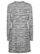 Tagliatore Classic Tweed Coat Tagliatore Classic Tweed Coat - Black/white