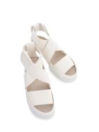 Trippen Sandals W/strap And Cross Trippen Sandals W/strap And Cross - White