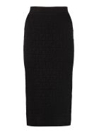 Fendi Jacquard Knit Skirt Fendi Jacquard Knit Skirt - black