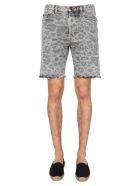 Saint Laurent Shorts With Spotted Print Saint Laurent Shorts With Spotted Print - Blu Denim