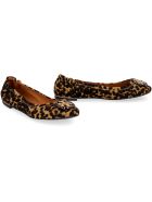 Tory Burch Leather Ballet Flats Tory Burch Leather Ballet Flats - Animalier