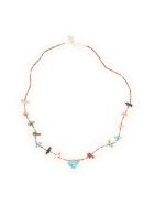 Jessie Western Necklace With Animals Jessie Western Necklace With Animals - MULTICOLOR (Brown)