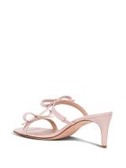RED Valentino Pink Patent Mules With Bows RED Valentino Pink Patent Mules With Bows - Pink