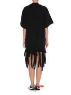 Palm Angels Rose Knot Dress Palm Angels Rose Knot Dress - Black White