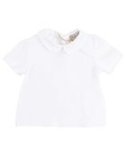 De Cavana Baby T-shirt With Collar De Cavana Baby T-shirt With Collar - White