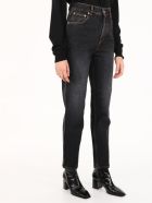 Loewe Logo Jeans Black Denim Loewe Logo Jeans Black Denim - Black