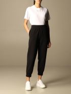Mcq Pants Mcq Cotton Jogging Trousers With Logo McQ Alexander McQueen Mcq Pants Mcq Cotton Jogging Trousers With Logo - Black
