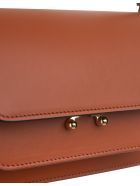 Brown Mini Trunk Bag Marni Brown Mini Trunk Bag - Biscotti beige