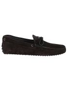 Black Suede Loafers Tod's Black Suede Loafers - Black