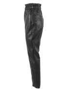 Philosophy di Lorenzo Serafini Black Trousers In Faux Leather Philosophy di Lorenzo Serafini Black Trousers In Faux Leather - Nero