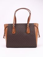 Michael Kors Collection Md Mf Tz Tote Voyager Michael Kors Collection Md Mf Tz Tote Voyager - Brown Acorn