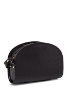 A.P.C. Sac Demi Lune Leather Crossbody Bag A.P.C. Sac Demi Lune Leather Crossbody Bag - Black