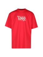Balenciaga Boxy T-shirt Your Logo Vintage Balenciaga Boxy T-shirt Your Logo Vintage - Ruspberry White