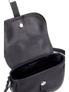 Golden Goose Rodeo Shoulder Bag In Black Leather Golden Goose Rodeo Shoulder Bag In Black Leather - Black