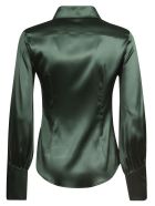 Plain Silk Shirt Eddy Monetti Plain Silk Shirt - Green