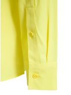 Bottega Veneta Stretch Viscose Shirt With Ruffles Bottega Veneta Stretch Viscose Shirt With Ruffles - Yellow