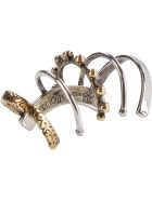 Alexander McQueen Punk Ear-cuff Alexander McQueen Punk Ear-cuff - silver