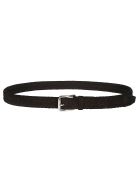 Black Suede Belt Tod's Black Suede Belt - Black