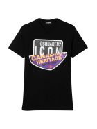 Dsquared2 Black T-shirt Dsquared2 Black T-shirt - Unica