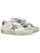 Golden Goose Old School Leather Sneaker Golden Goose Old School Leather Sneaker - WHITE / GOLD