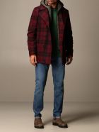 Palto' Jacket Enea Paltò Double-breasted Check Coat Paltò Palto' Jacket Enea Paltò Double-breasted Check Coat - Red