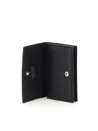 Jimmy Choo Nello Card Holder With Flap And Star Studs Jimmy Choo Nello Card Holder With Flap And Star Studs - BLACK SILVER (Black)