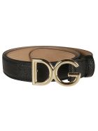 Dolce & Gabbana Logo Buckle Belt Dolce & Gabbana Logo Buckle Belt - Black