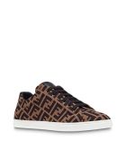 Fendi Knit Ff Monogramm Fendi Knit Ff Monogramm - R Tobacco Black