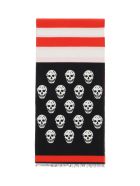 Alexander McQueen Scarf With Skull & Stripes Alexander McQueen Scarf With Skull & Stripes - Multicolor